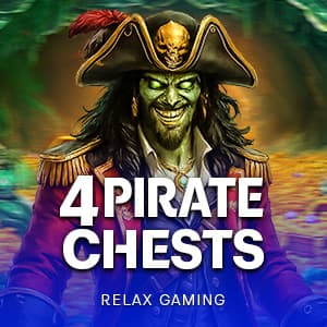 4 Pirate Chests